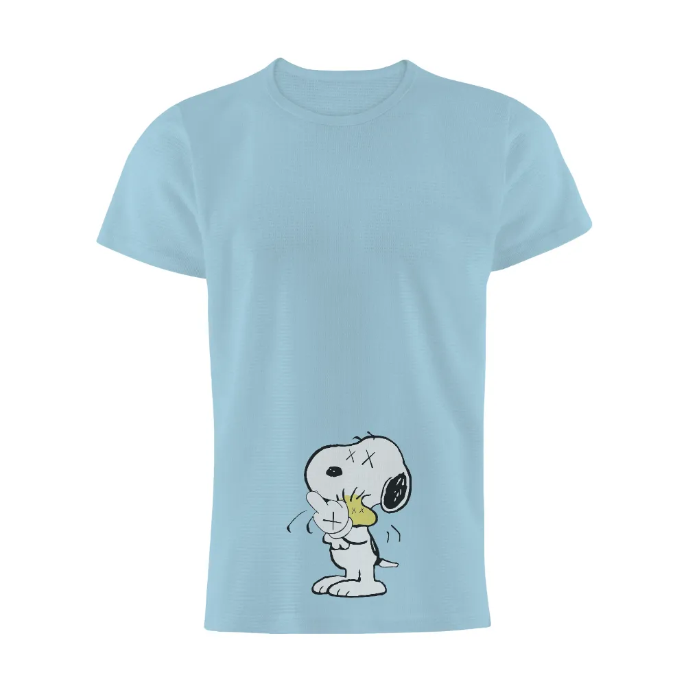 Tee Shirts Printed: Edgy Punk Rock Snoopy Design|snoopy valentine t shirt