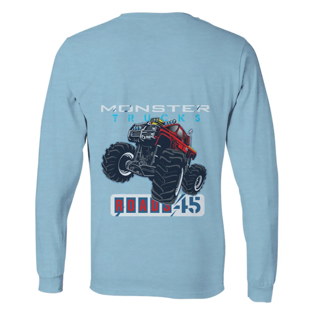 Customized Tee Shirts: Roads-45 Monster Truck Adventure|blue dodgers custom jersey