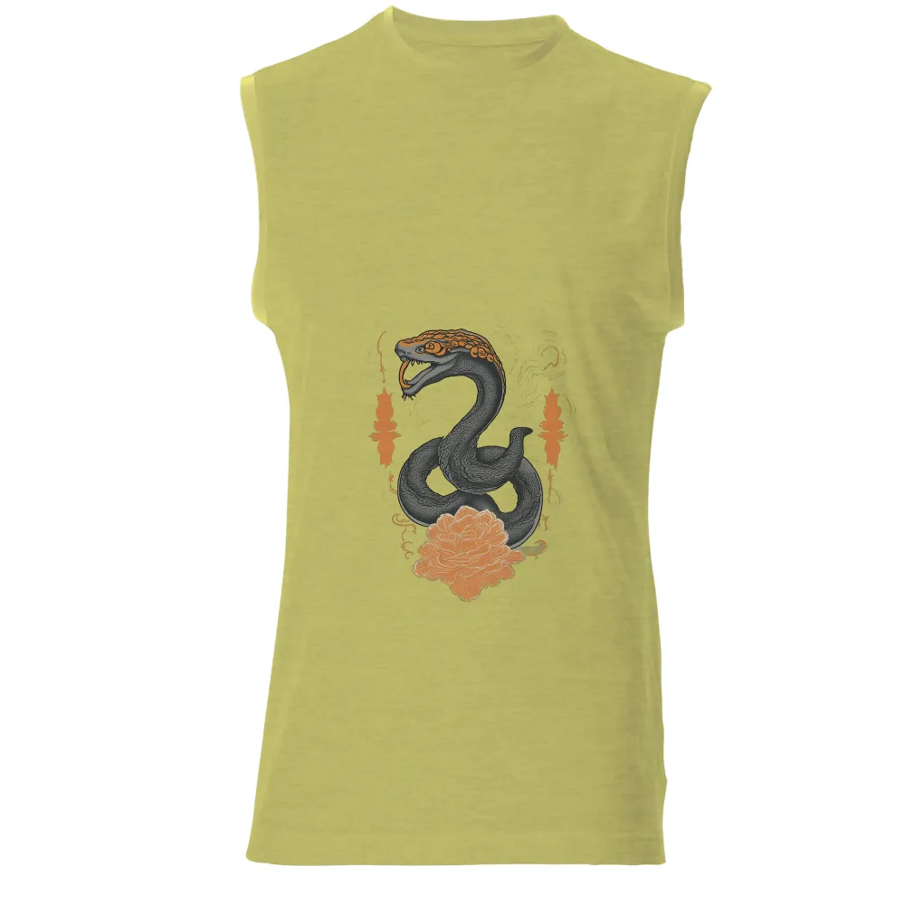 Tee Shirt Printing: Serpent of Wisdom - Mythical Creature Art