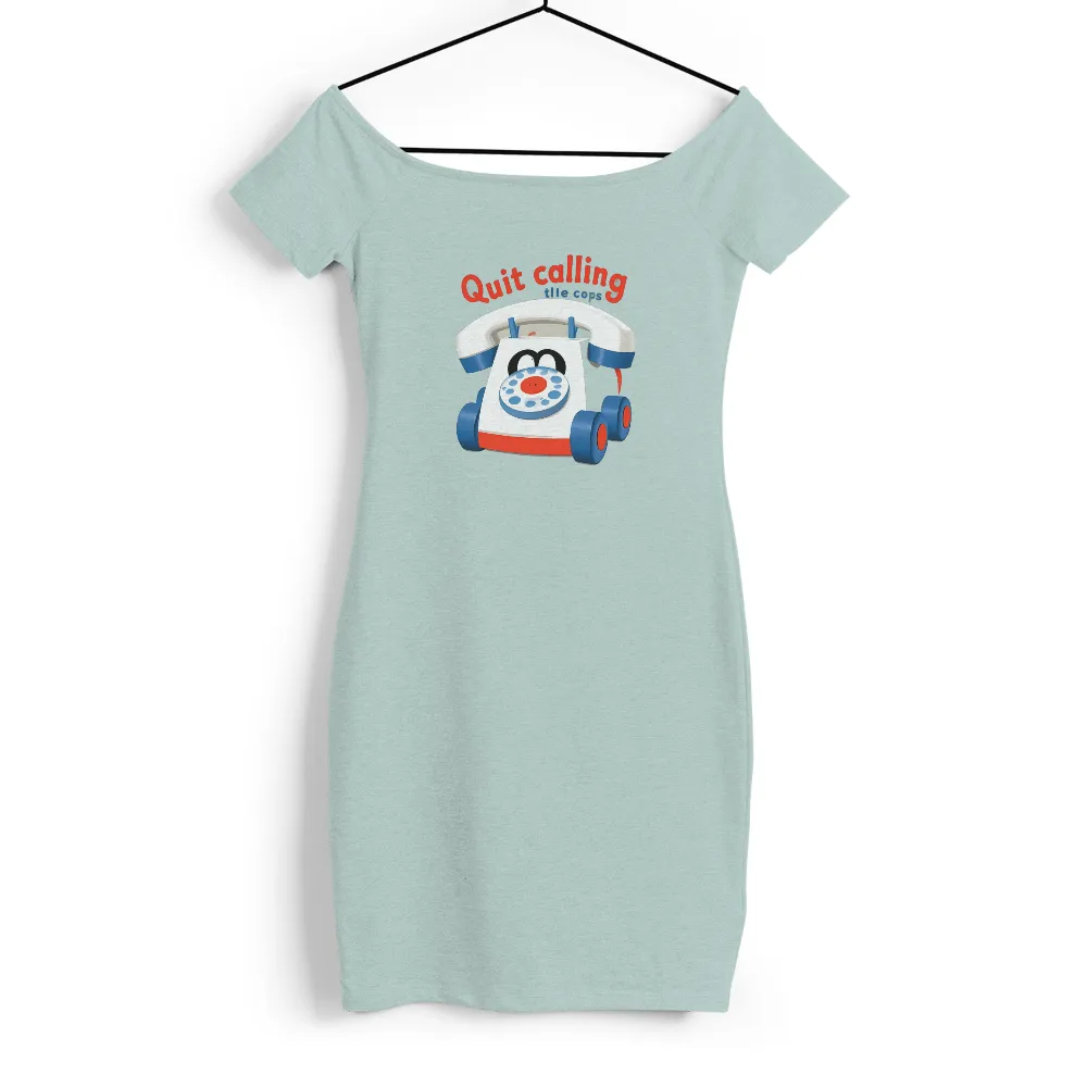 Custom Tee Shirts: Whimsical Toy Telephone - Funny & Quotes|capitalist nostalgia shirt