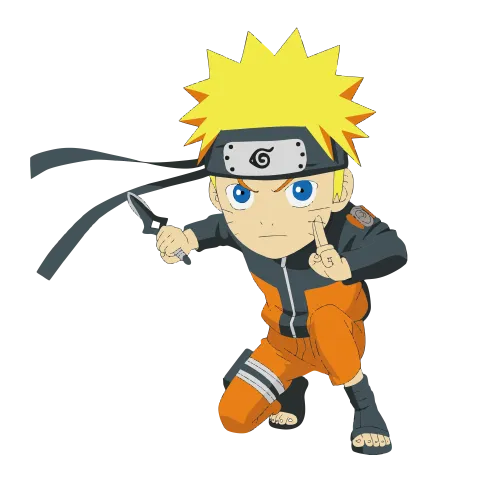 Naruto TShirt Design: Determination and Playfulness