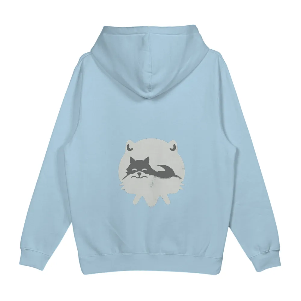 TShirt Printing: Whimsical Raccoon in the Clouds| Cute raccoon design