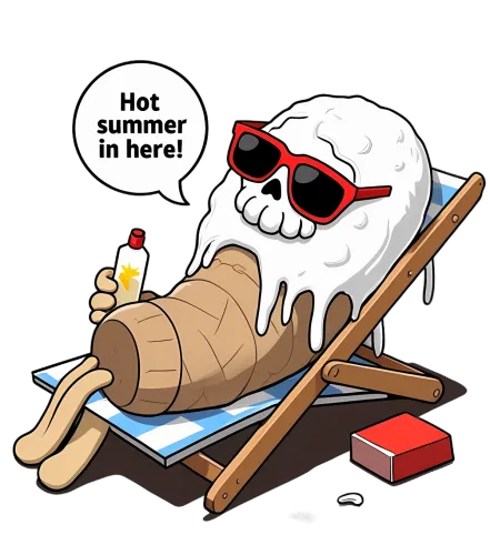 Tee Shirt Printing: Summer Fun with Ice Cream Skull | Funny & Quote Tees