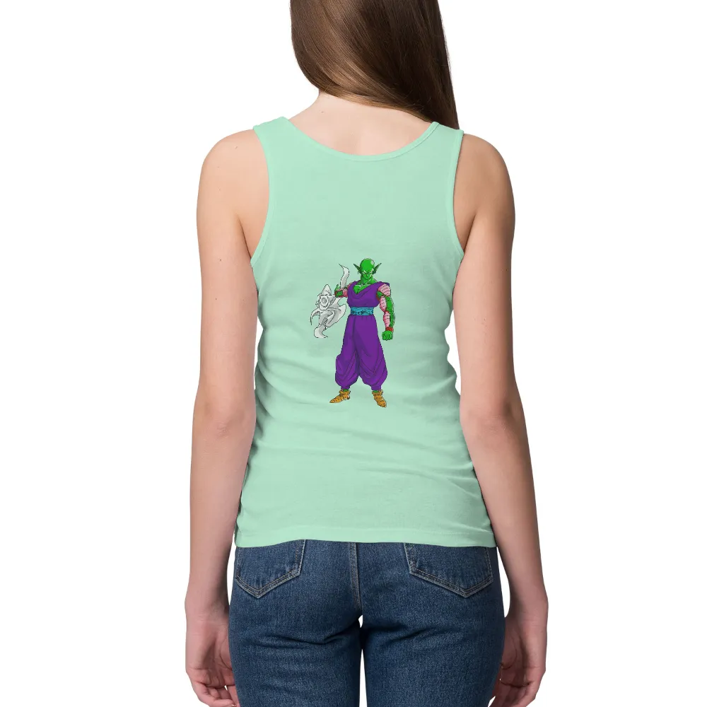 T-Shirts Custom: Celebrate Anime Legends with Piccolo|island lake camp staff t shirt