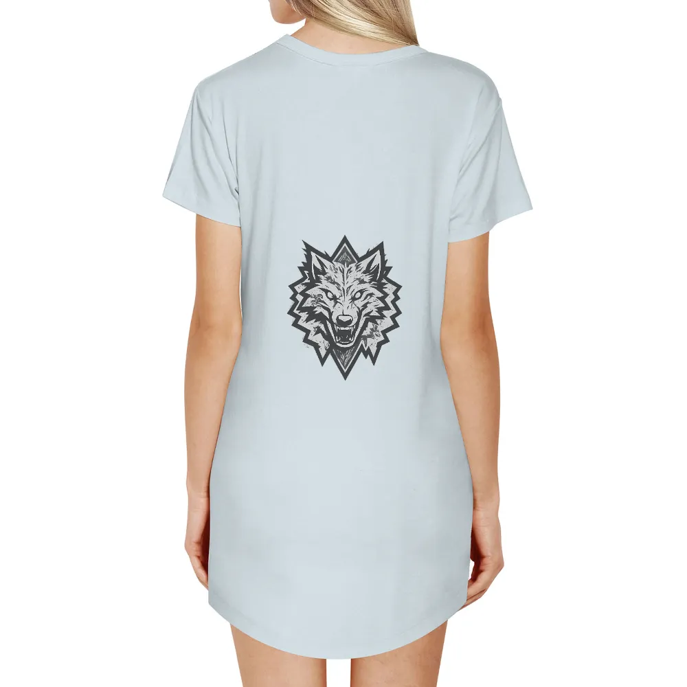 Shirts Graphic Tees: Unleash Your Inner Wolf with Bold Design|breath of the wild tunic shirt