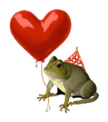 Shirts Graphic Tees: Frog Love Celebration