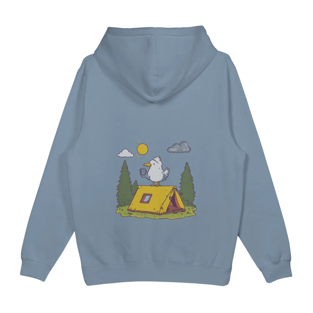 Seagull Camping Adventure TShirt Printing|grandpa camping shirt