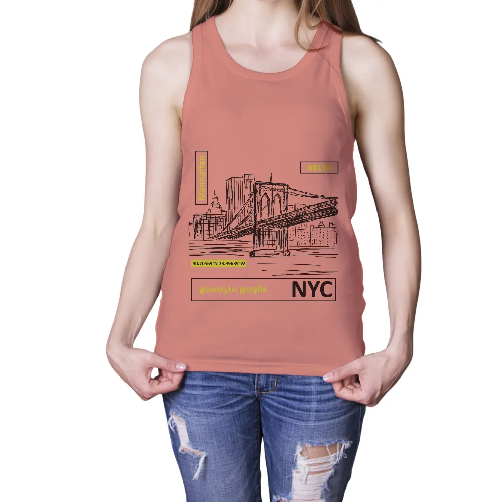 T-Shirts Pattern: Manhattan Meets Brooklyn - Vintage & Retro NYC Design|brooklyn nets biggie t shirt