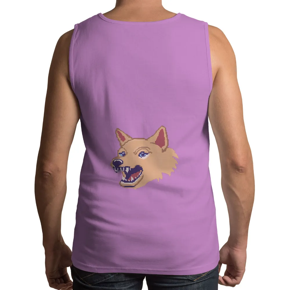 Customized Tee Shirts: PixelPup - Pixel Art Dog Design|t shirt im only talking to my dog today