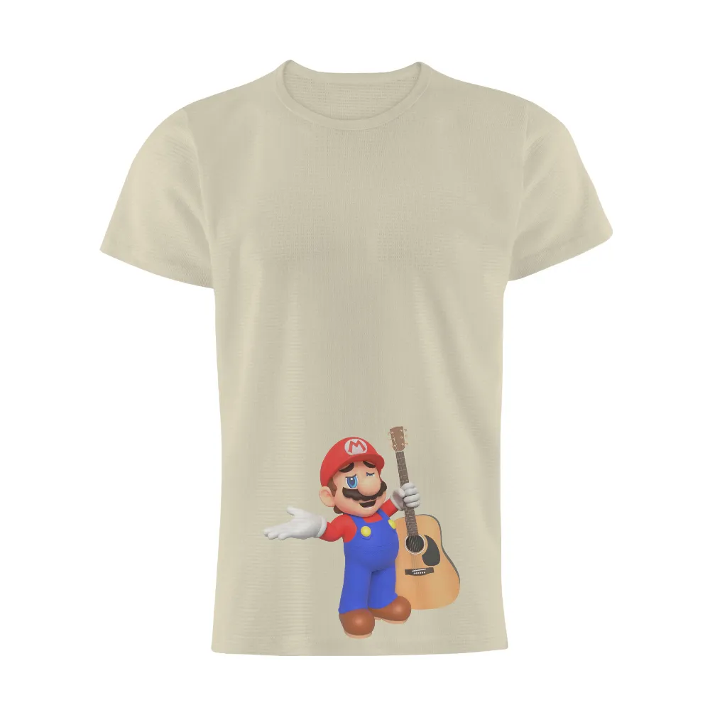 T-Shirts Pattern: Mario's Musical Adventure|bootleg mario shirt