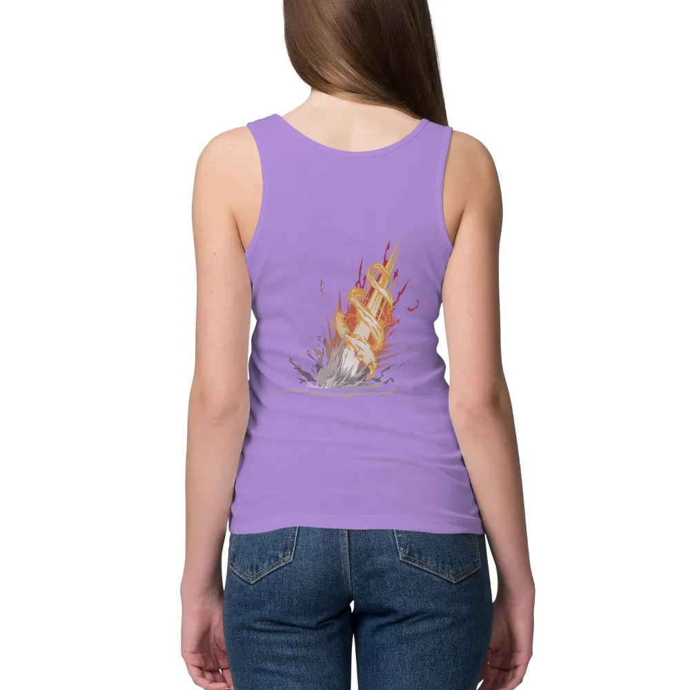 TShirt Printing: Unleash Your Inner Hero with Fiery Explosion Design|gully rowdy hero shirts