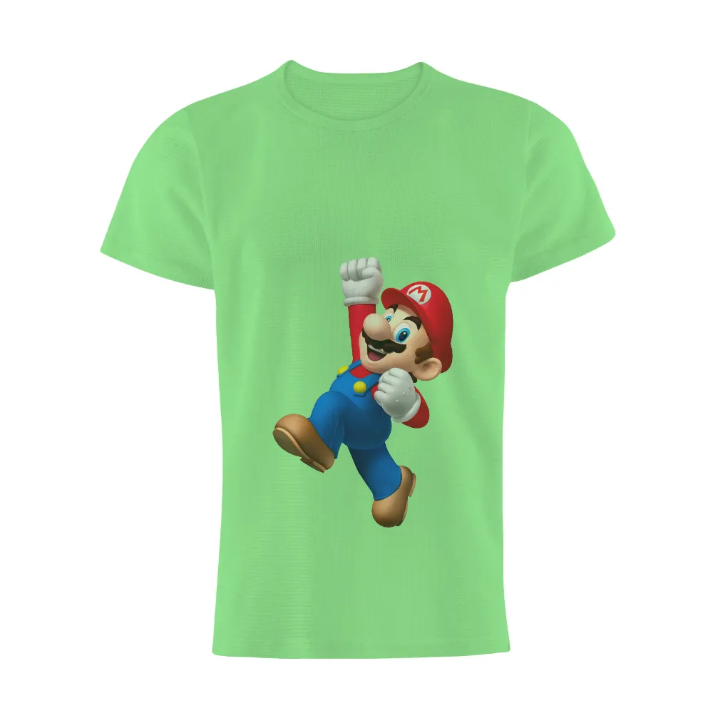 T-Shirts Design: Celebrating Iconic Video Game Character with Joy and Nostalgia|video game valentine shirt