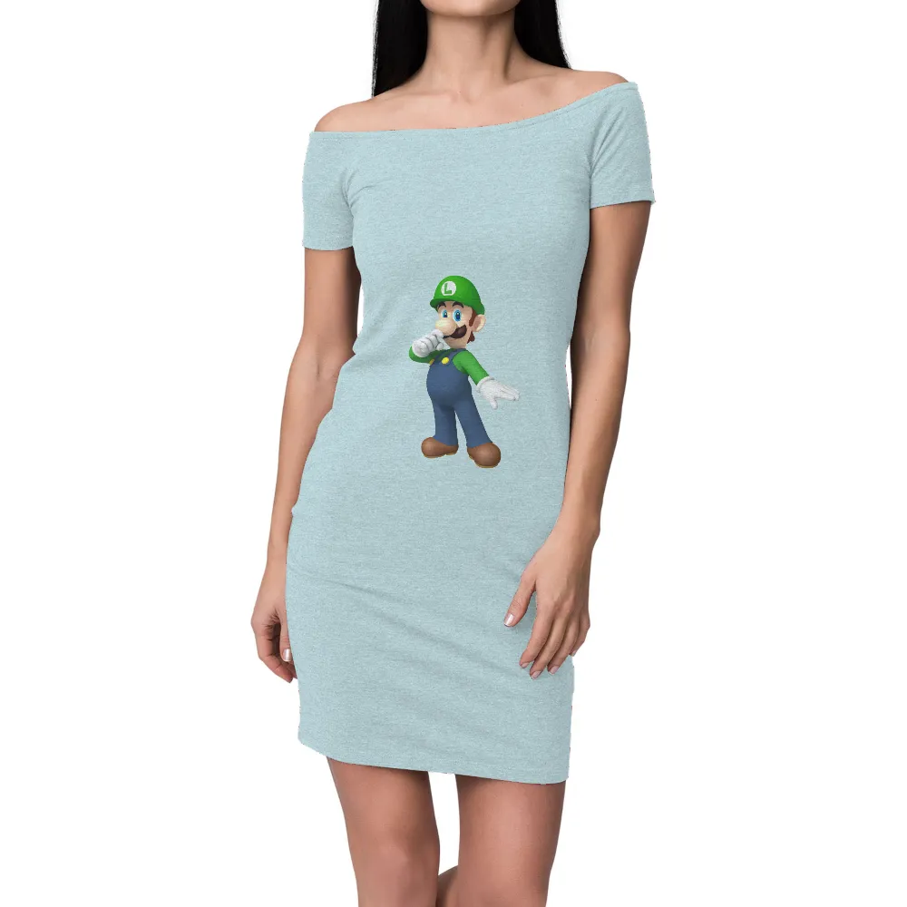 Luigi T-Shirt Printing: Celebrate Gaming Nostalgia with Luigi's Iconic Look|video game class t shirt