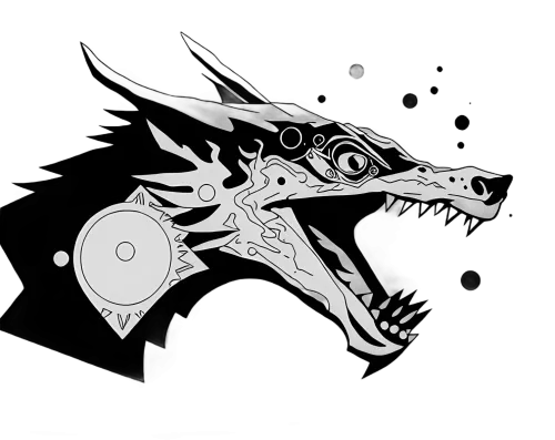 T-Shirt Printing: Dragon Guardian - Mythical Creature Art