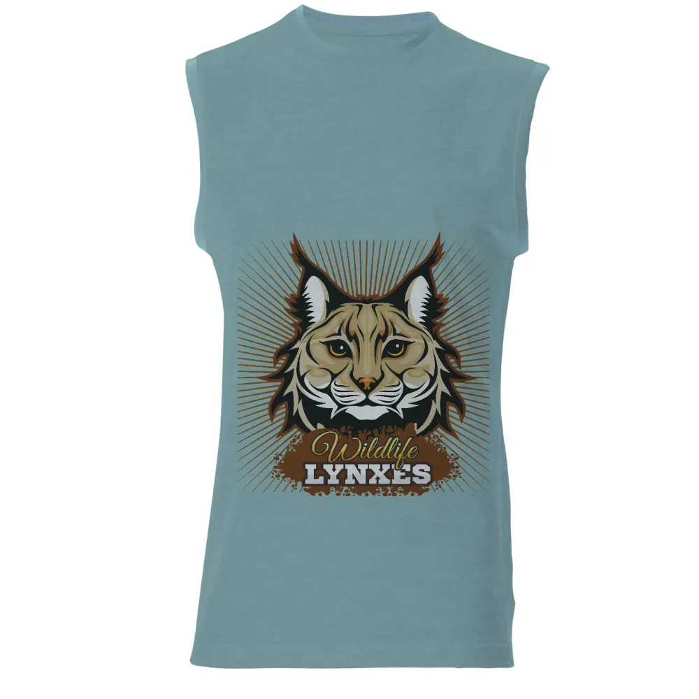 Shirts Graphic Tees: Wildlife Lynxes - Bold Spirit of Nature|animal crossing custom shirt