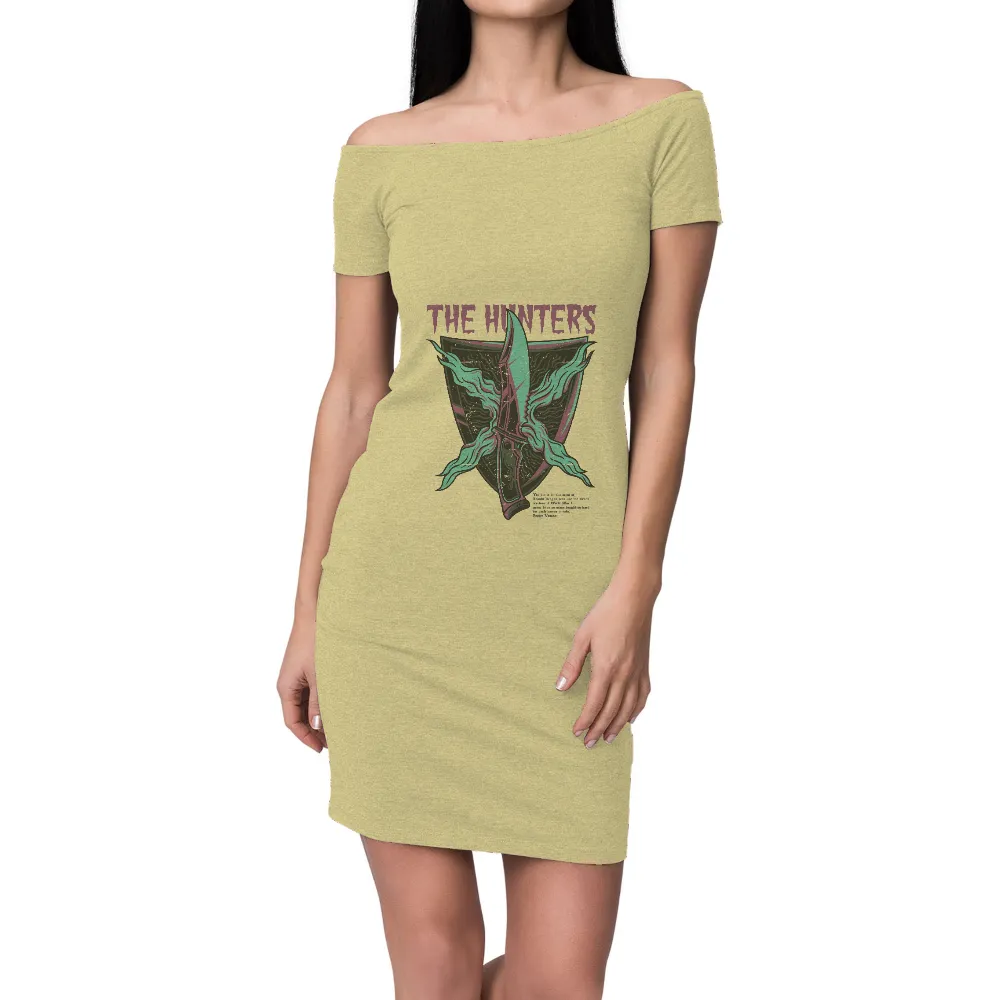 T-Shirts Custom: The Hunters Emblem - Stealth, Precision, Nature|endor forest summer camp shirt