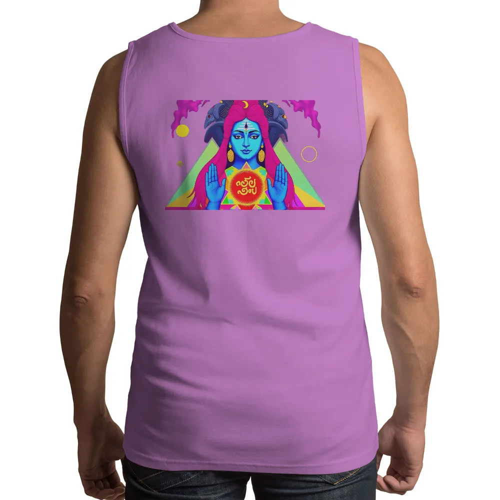 Customized Tee Shirts: Spiritual Harmony and Cultural Richness| Geometric shapes and celestial elements