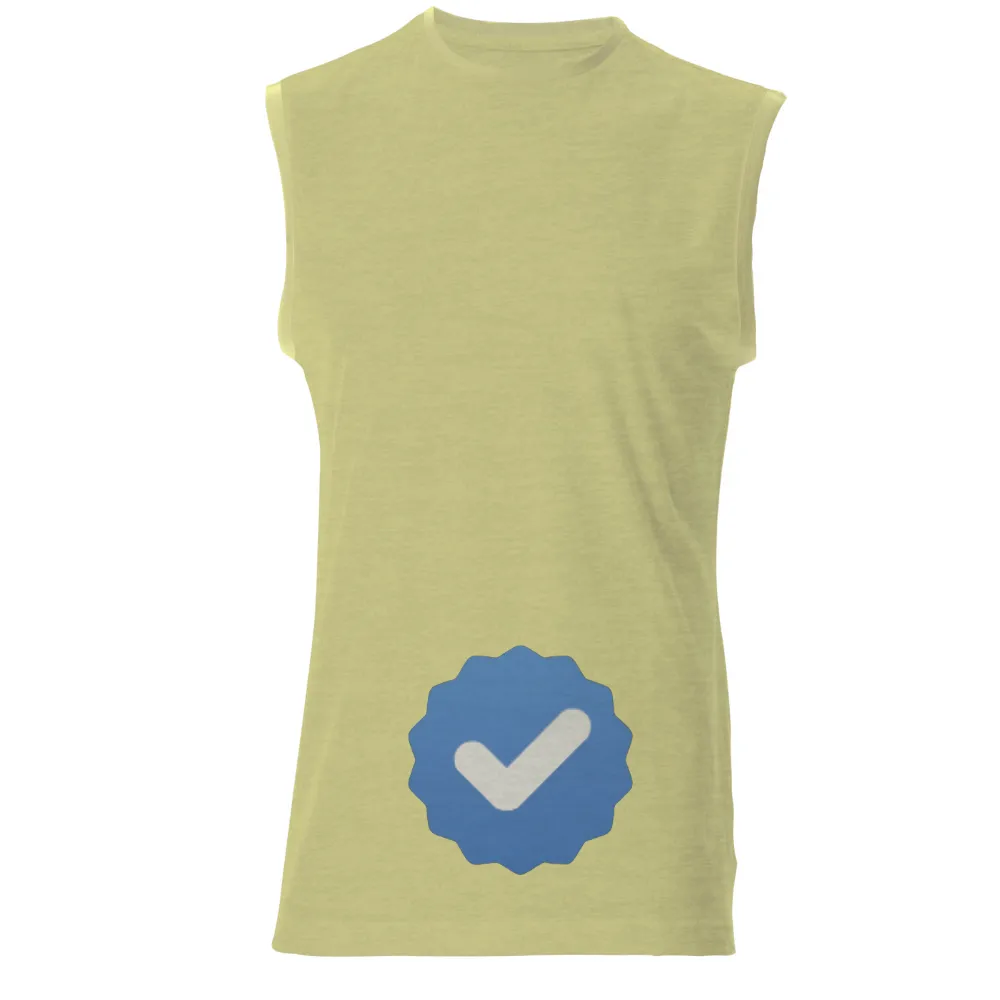 Graphic Tees: Celebrate Success with the Checkmark Design|bold white checkmark