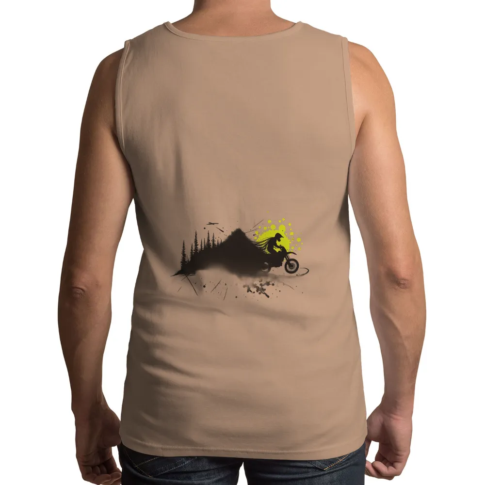 Custom T-Shirt Printing: Motocross Rider - Freedom and Adventure|neon yellow t shirts wholesale