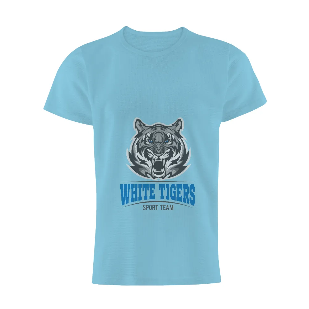 Custom Tee Shirts: White Tiger Sports Team Pride|team britney shirt kc chiefs