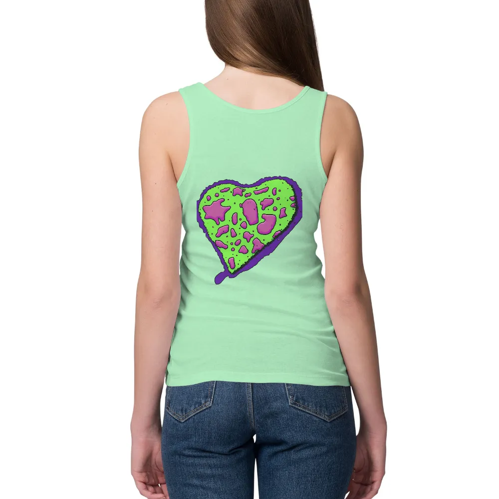 T-Shirts Pattern: Vibrant Heart of Love and Surprise|valentines love shirt