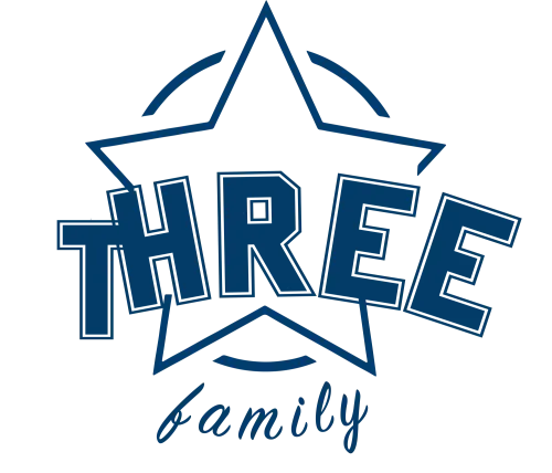 Tee Shirts Printed: THREE Family - Unity and Love