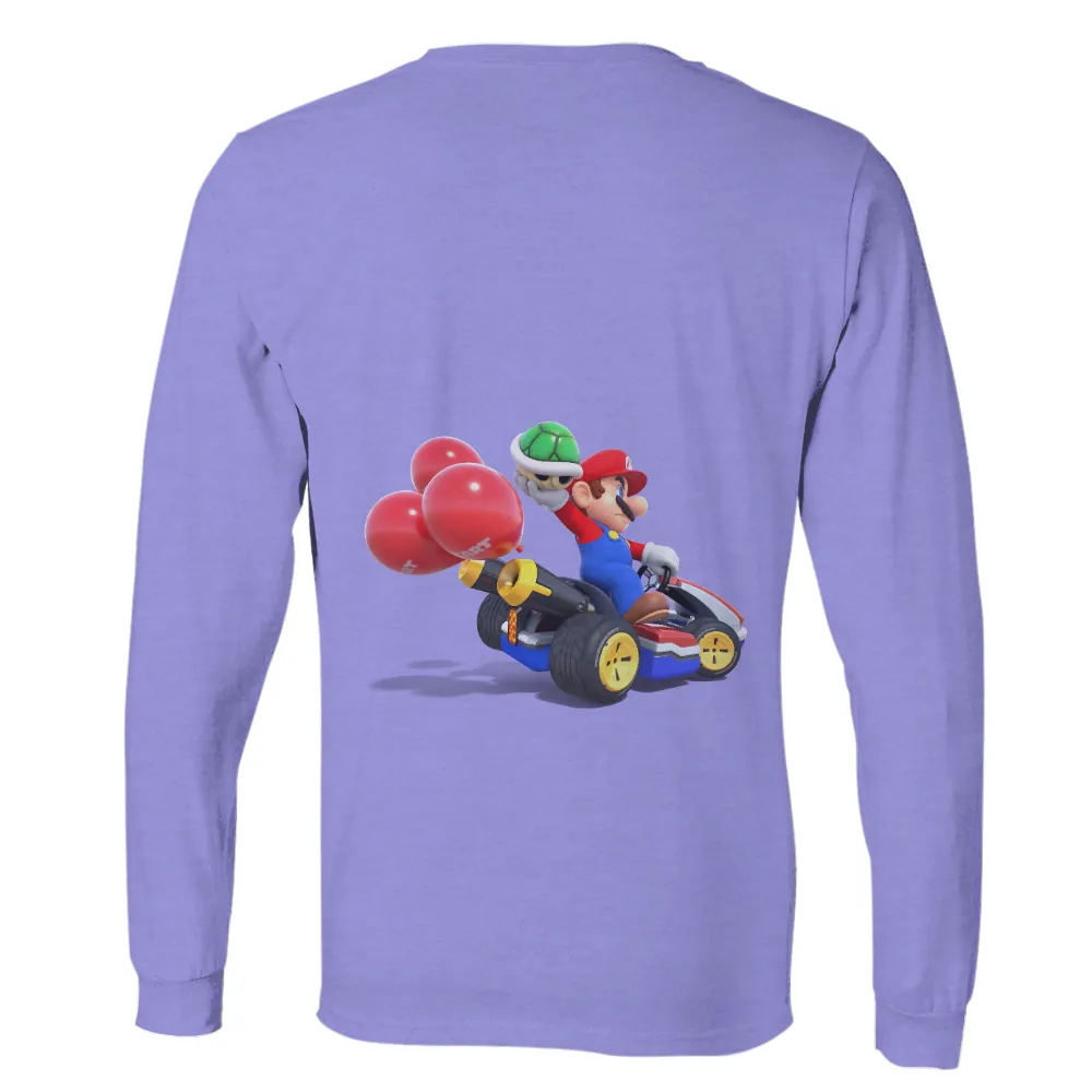 Mario Kart T-Shirt Printing: Race into Fun with Balloons and Shells|you only got video game shirt