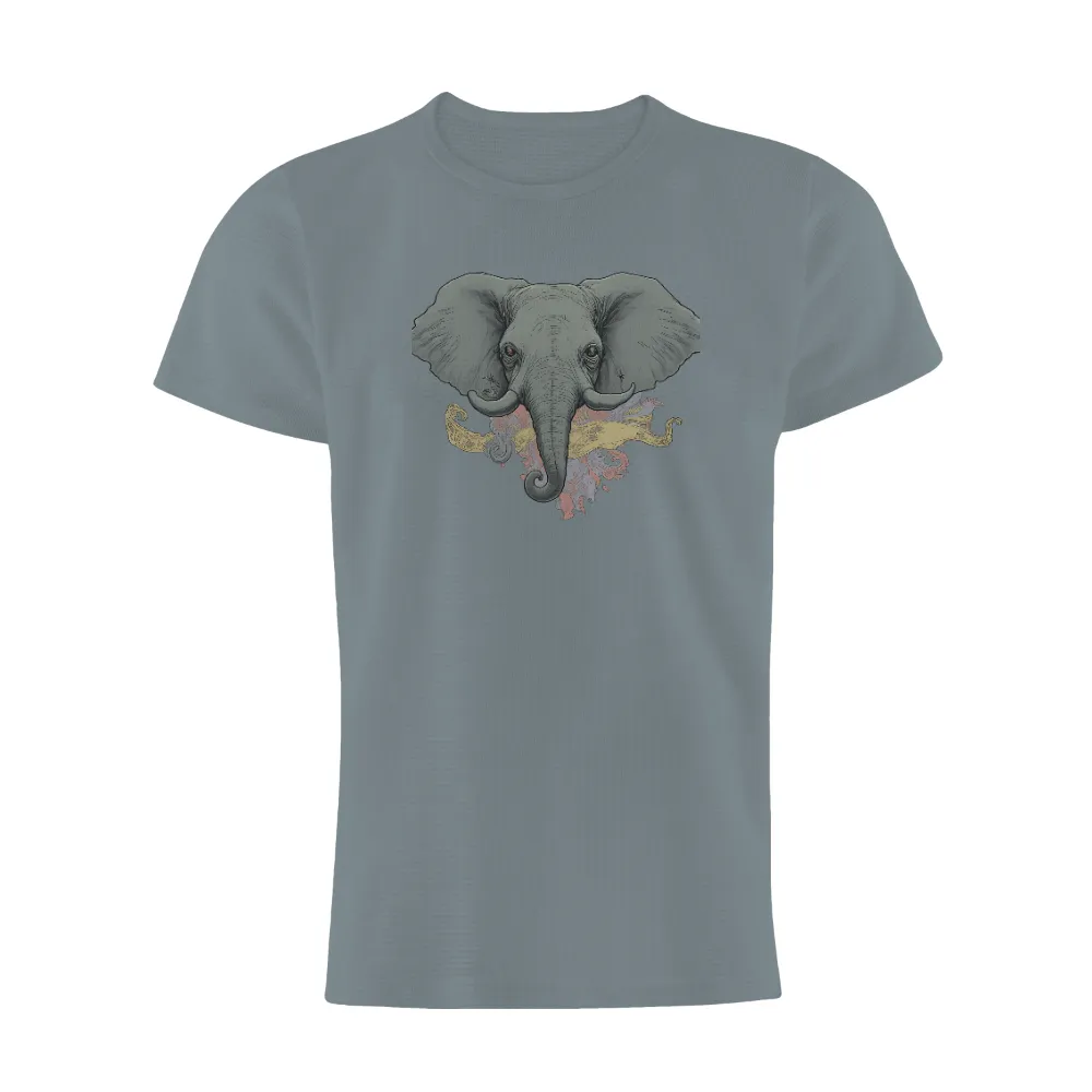 Elephant-Themed Designs: Symbolizing Strength, Wisdom, and Cultural Heritage|90s abstract shirt