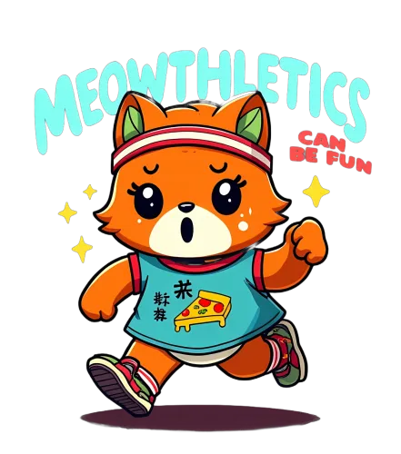 Graphic Tees: Meowthletics Can Be Fun