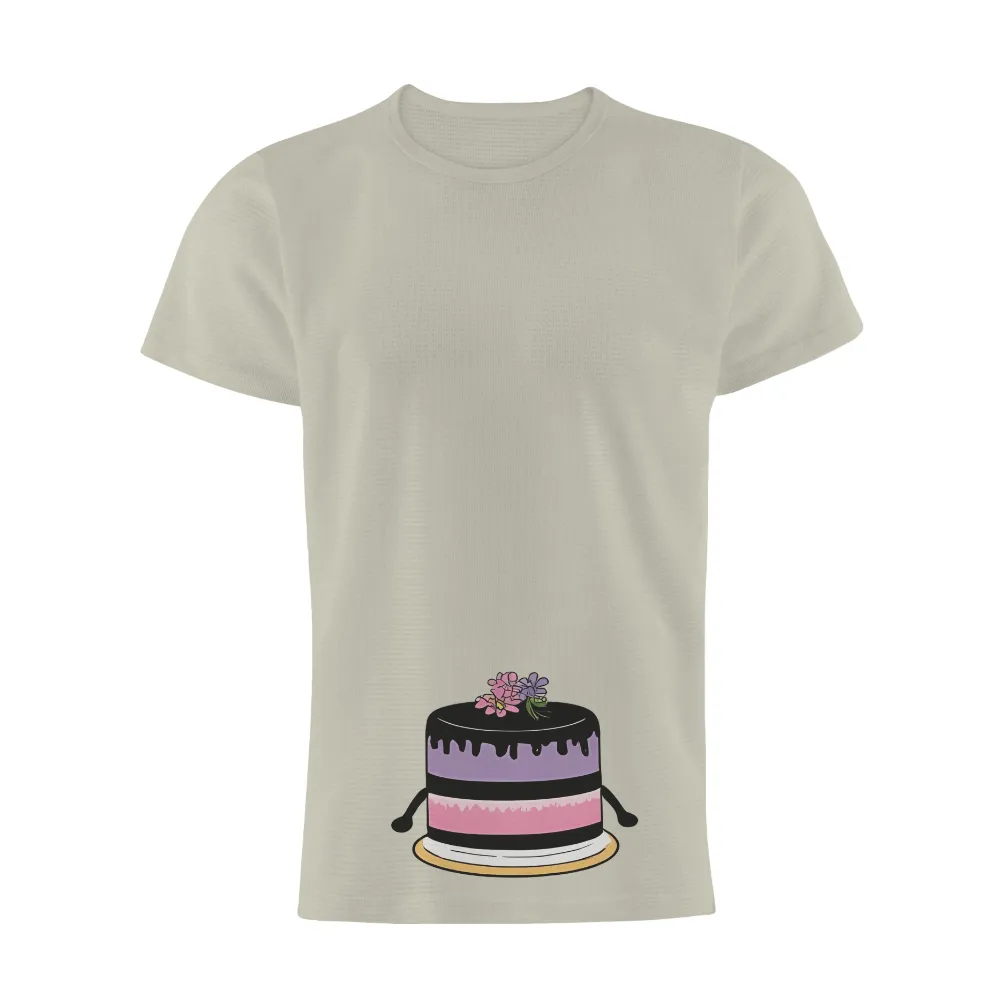 TShirt Printing: Harmony Cake - Unity, Joy & Nature|t shirt painting on nature