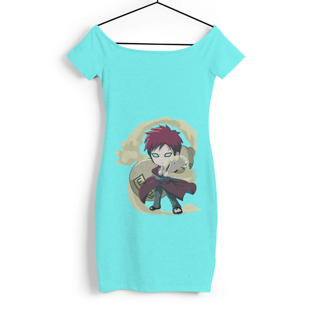 T-Shirts Custom: Chibi Gaara from Naruto - Anime Fans' Favorite|youth naruto shirts