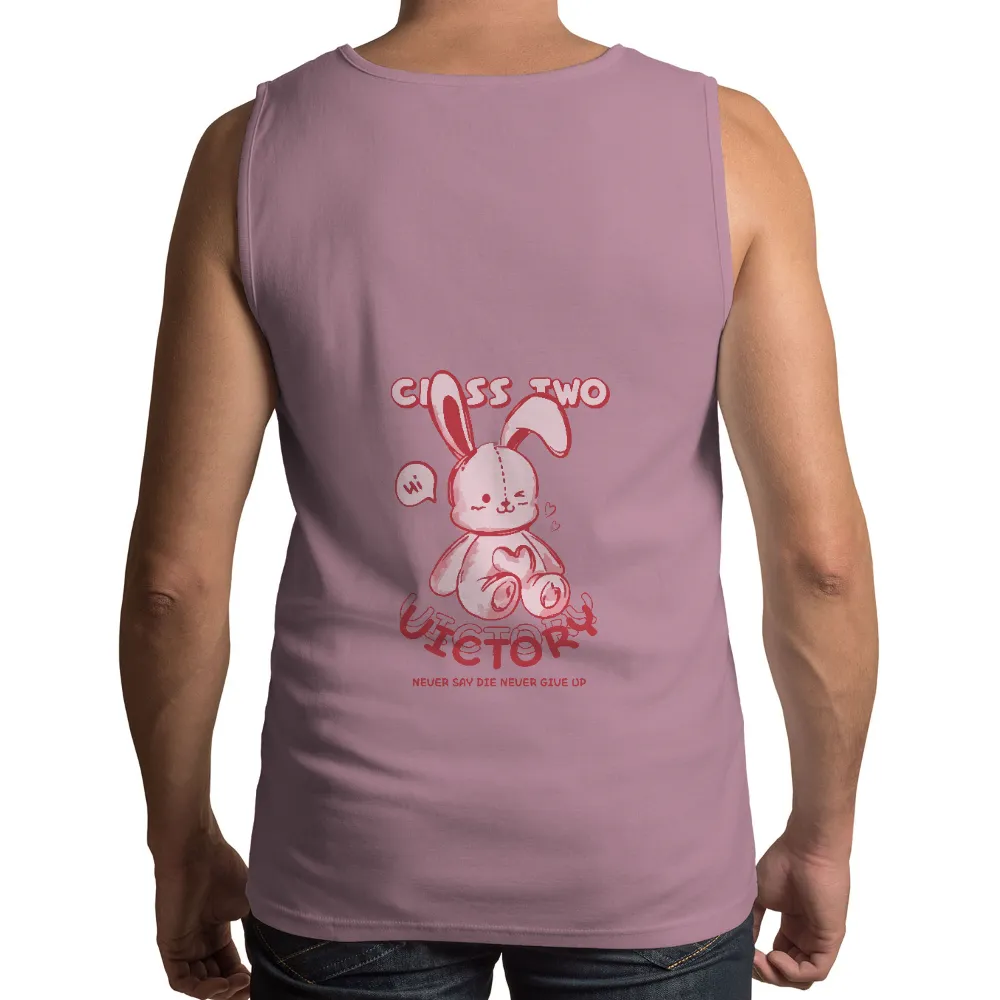 T-Shirts Pattern: Pink Bunny - Class Two Victory|military t shirts humor uk