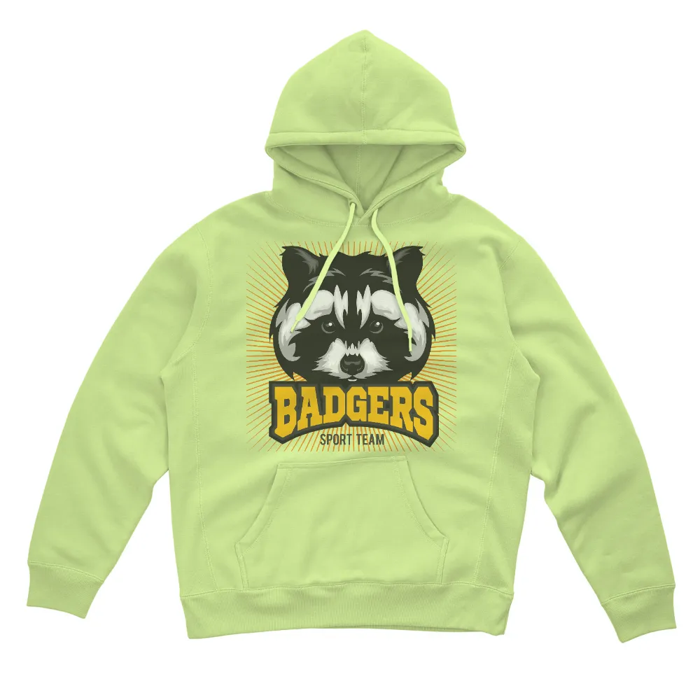 Customized Tee Shirts: Bold Badgers Mascot for Your Team|hanes sun protection shirts