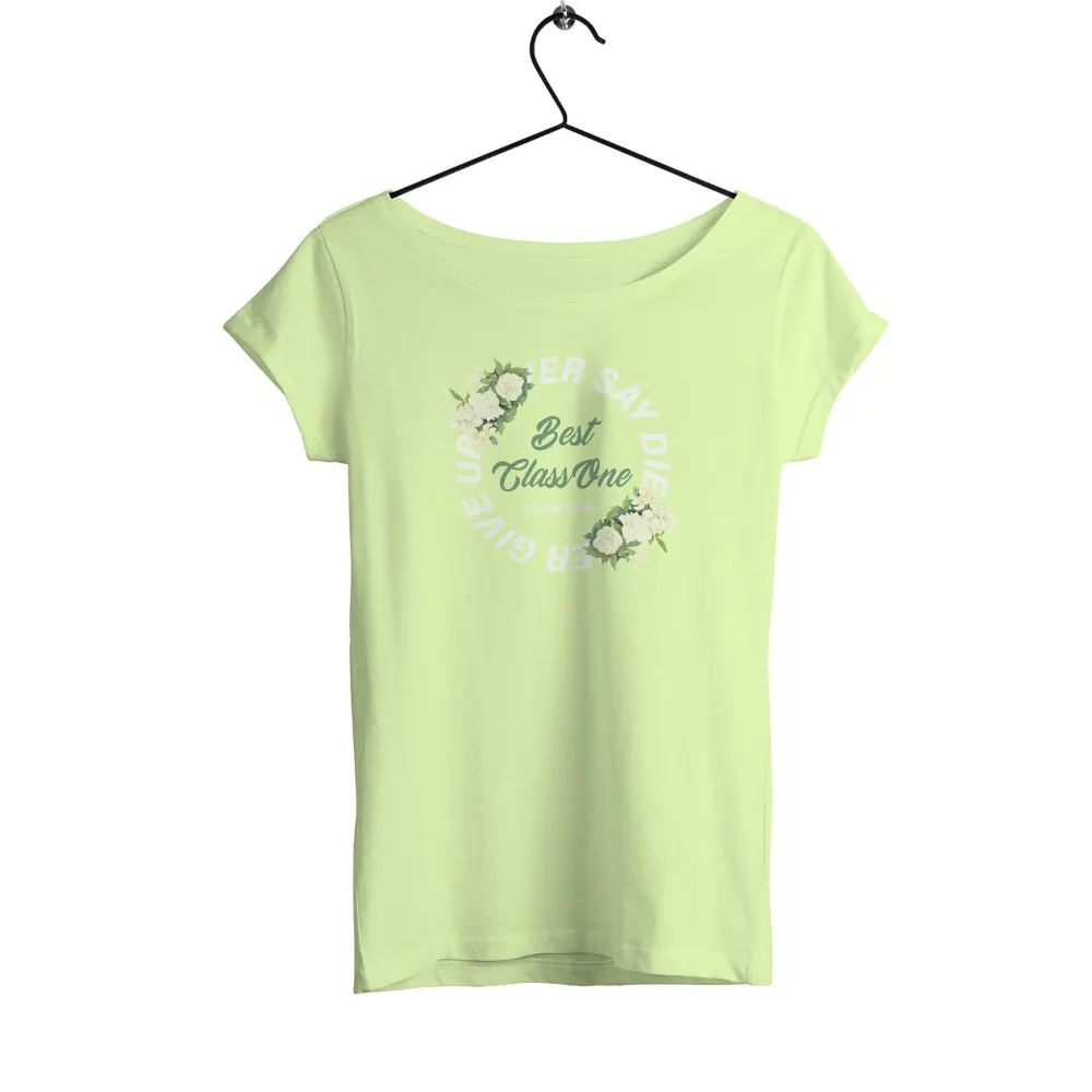 T-Shirts Custom: Best Class One - Floral Unity Design|4th of july shirts for the family