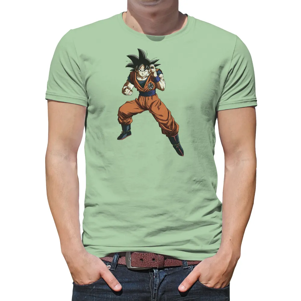 Graphic Tees: Iconic Hero in Orange Gi - Anime Pop Culture|project k9 hero shirts