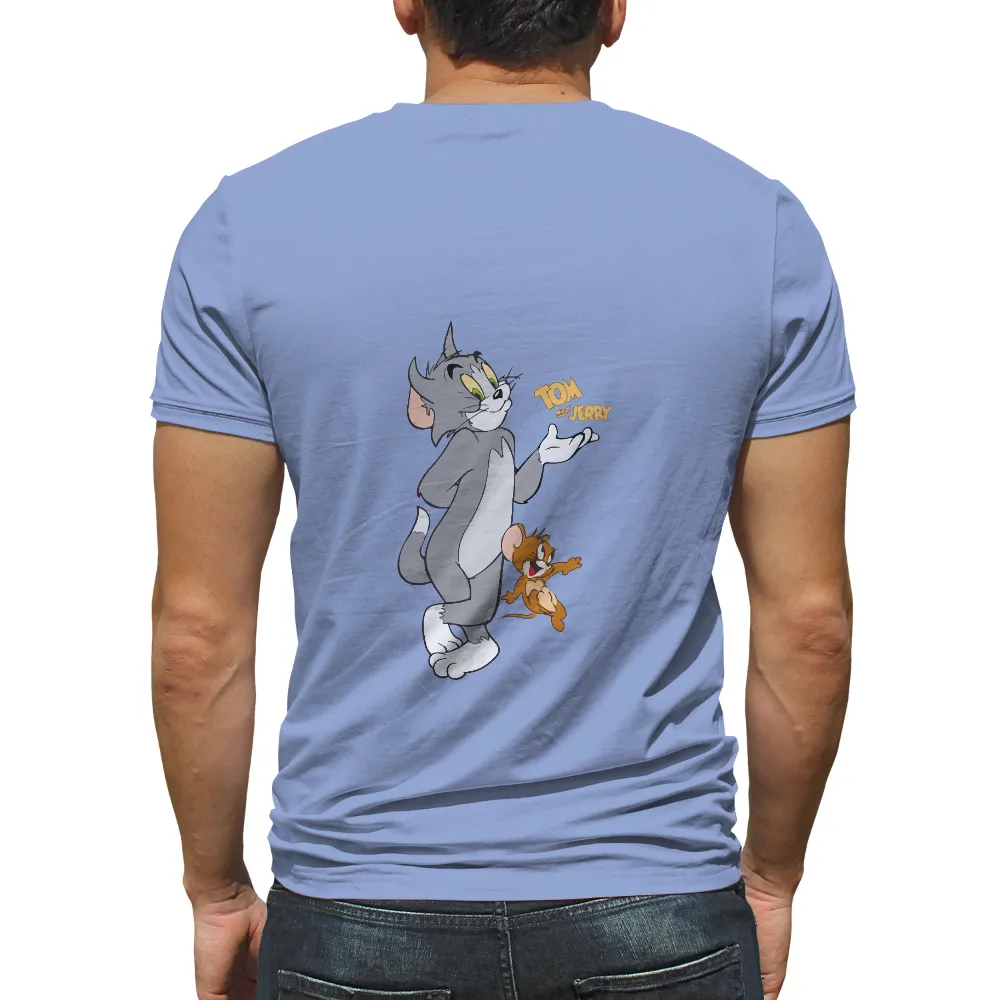 Shirts Graphic Tees - Tom and Jerry Classic Cartoon Adventure|funny mardi gras shirts men