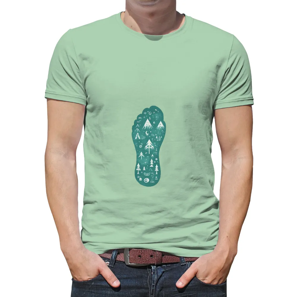 T-Shirts Custom: Nature's Footprint - Artistic Designs|dallas stars goalie