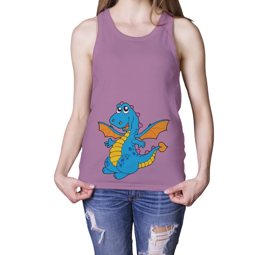 Graphic Tees: Whimsical Dragon Adventure|final fantasy t shirts official