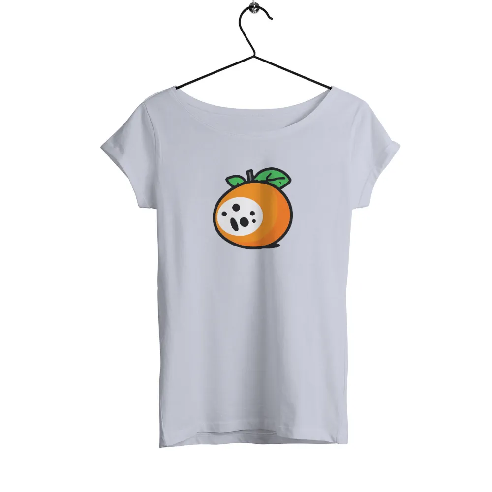 Customized Tee Shirts: Surprised Orange - Funny & Quirky Design|t shirt orange roblox