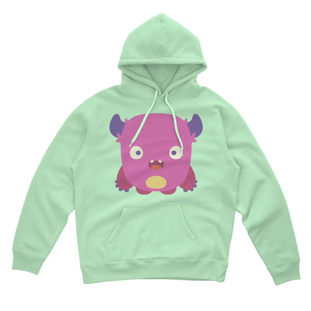 T-Shirts Custom: Adorable Pink Monster - Playful and Mischievous|roblox t shirt hello kitty pink