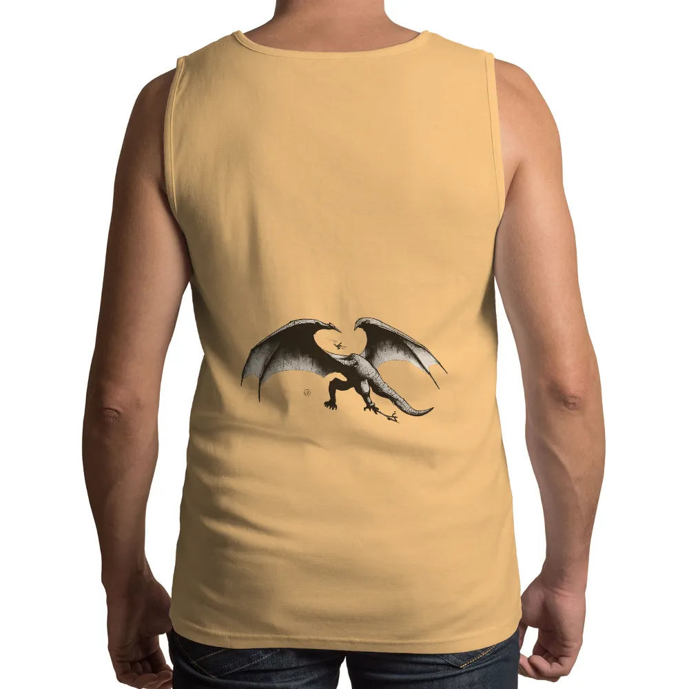 TShirt Design: Zephyr the Dragon - Artistic Fantasy|game of thrones t shirt dragon