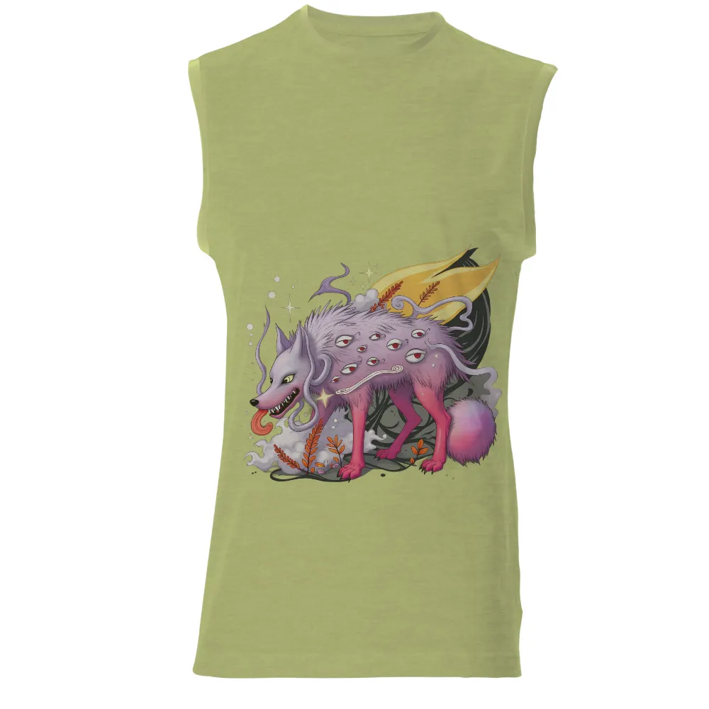 Graphic Tees: Mythical Creatures in Fantasy Folklore|Mythical creature with multiple eyes