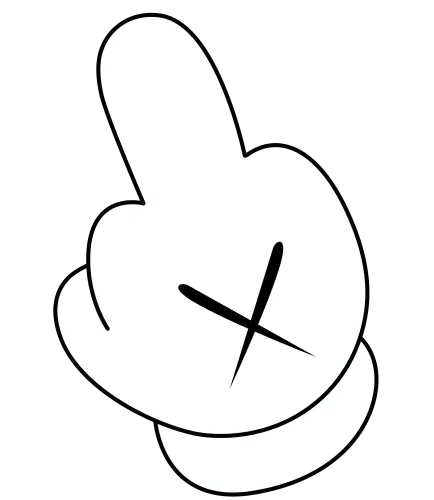 T-Shirts Design: Bold Statement with Finger Gesture