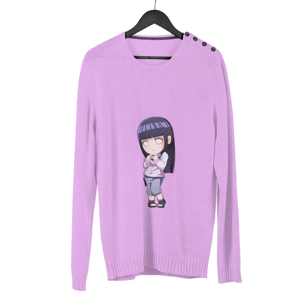 Custom Tee Shirts: Hinata from Naruto - Anime Fans' Favorite|naruto with no shirt