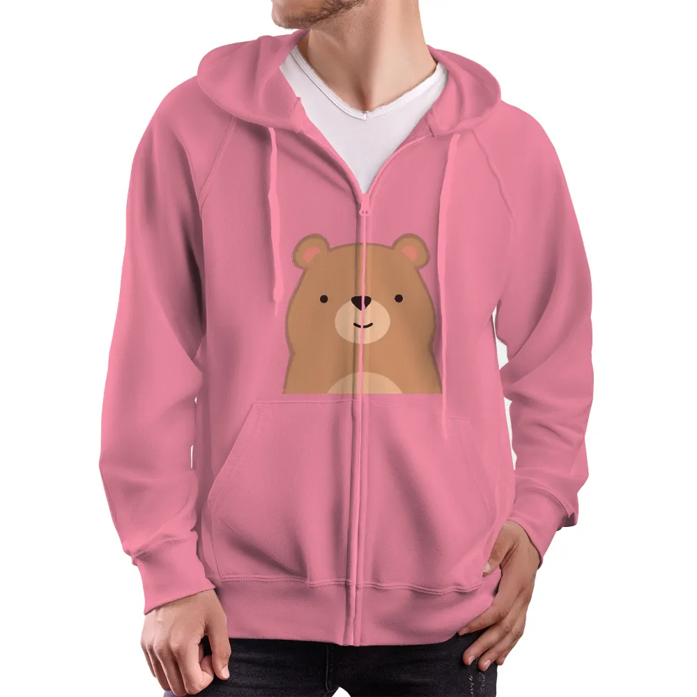 TShirt Printing: Whimsical Bear Design - Warmth and Comfort|t shirt roblox cute