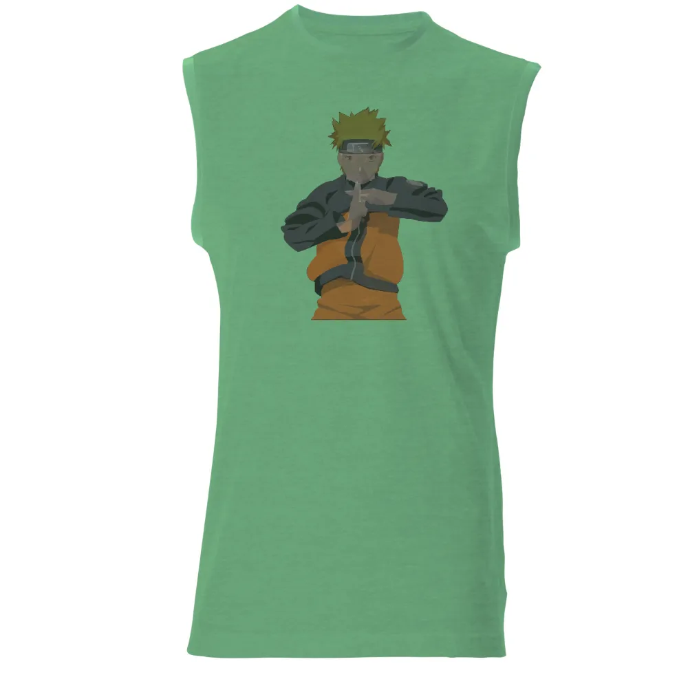 T-Shirt Printing: Naruto Uzumaki - Determination and Perseverance|white sox ninja turtles shirt