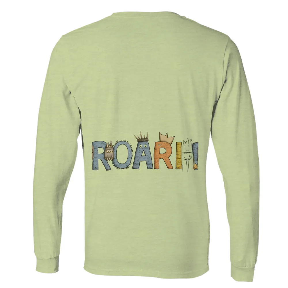 Playful Typography Design with ROARIM: Expressing Creativity and Individuality|unique valentines shirts