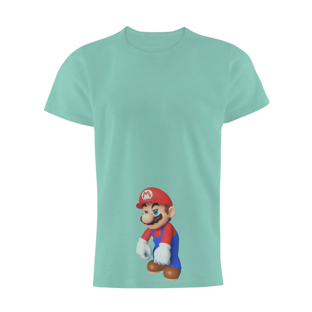 Shirts Graphic Tees: Mario Adventure - Video Game Icon|clone hero shirt