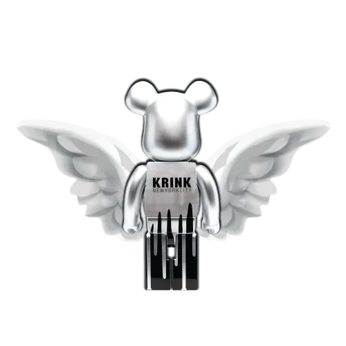 Spread Your Wings T-Shirt Printing - Silver Bear with KRINK