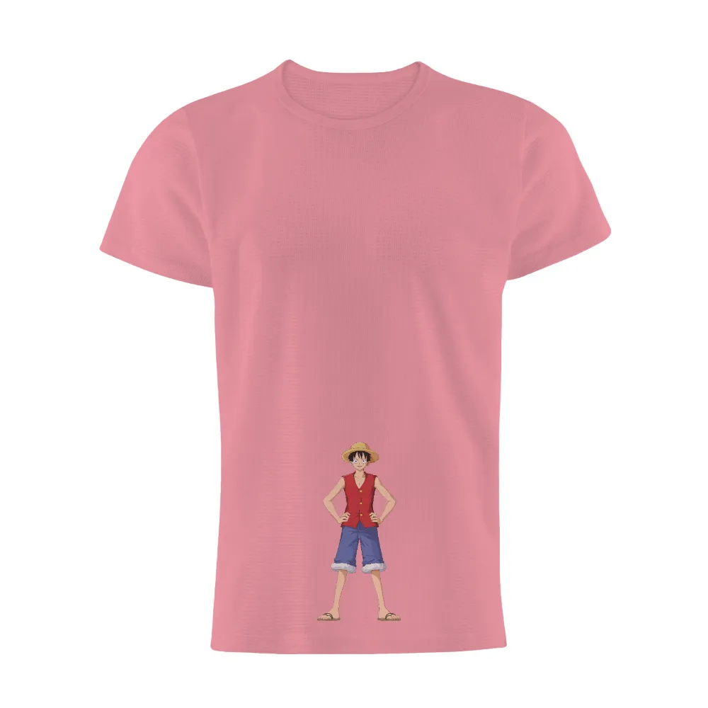 Luffy T-Shirts Pattern: A Symbol of Adventure and Courage|cartoon character with star on shirt